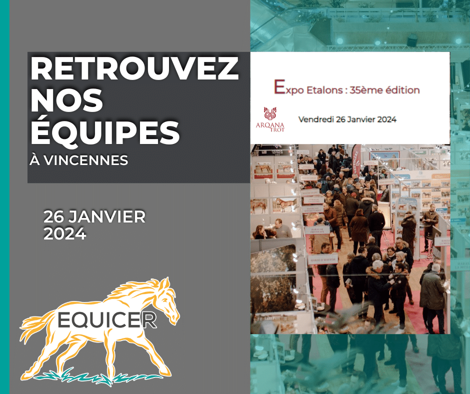 Equicer est présent au salon de Vincennes : Expo Etalons
